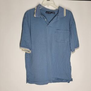 Puritan Cotton Blue Polo Shirt